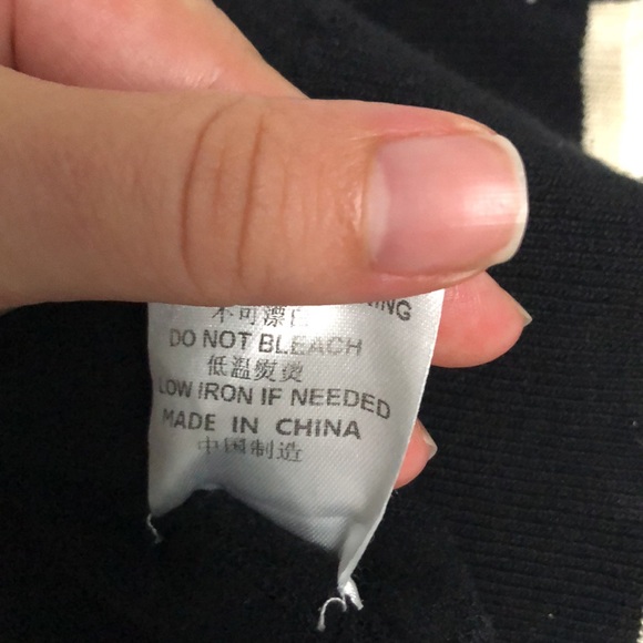 Knit mix contrast trim button front cardigan - Picture 8 of 10